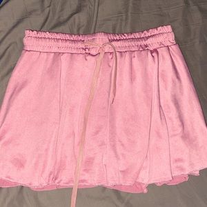 Pink Comfy Skort